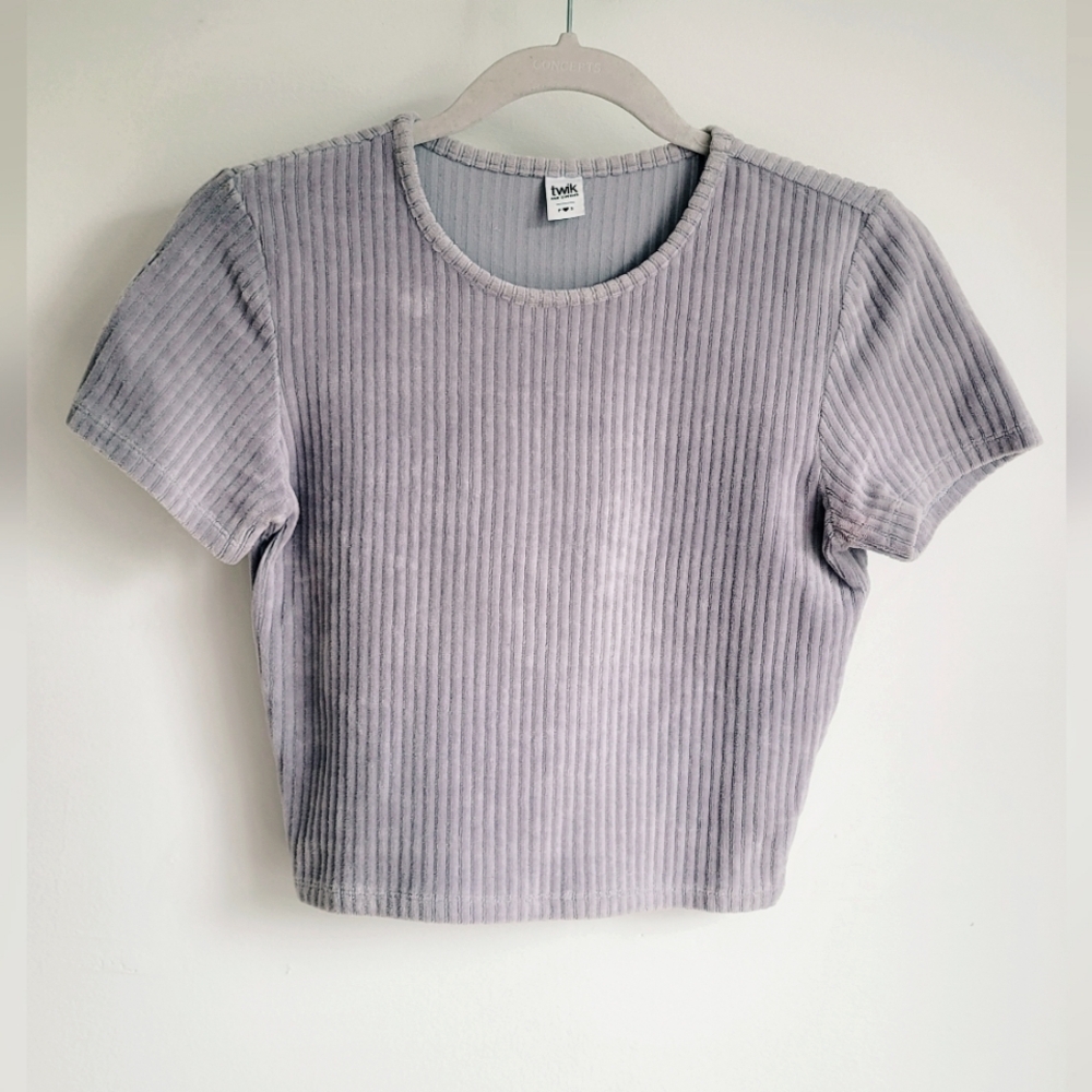 Velvet t-shirt SMALL